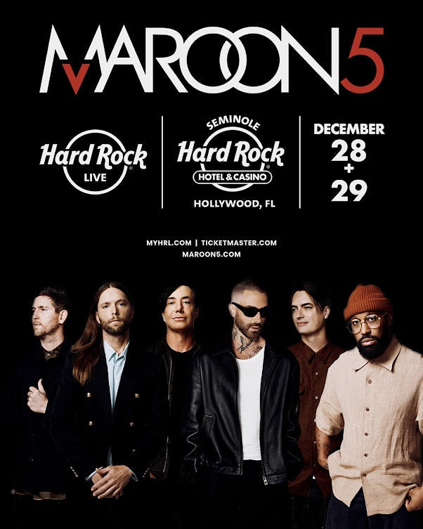 Maroon 5 to Play Ft. Lauderdale in December