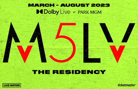 Maroon 5 Announces 16 Show Residency