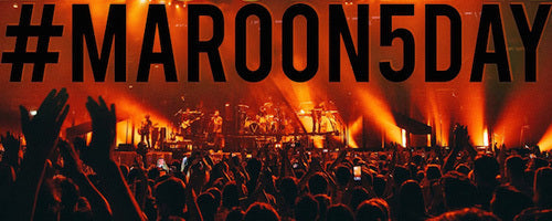 JUNE 25 IS #MAROON5DAY