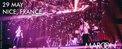 MAY 29 NICE, FRANCE SHOW ANNOUNCED - PRESALE ON FEB 11!