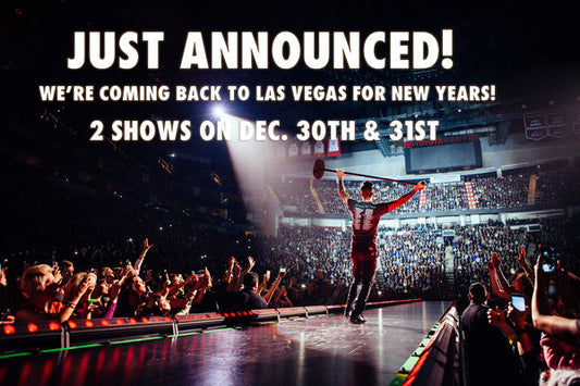 NEW SHOWS: DEC 30 & 31 - Las Vegas - Pre-sales begin 7/14