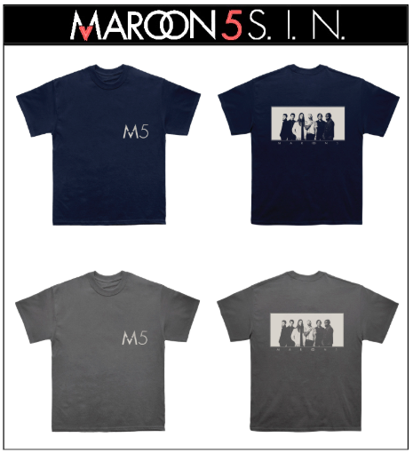 Maroon 5 SIN STANDARD MEMBERSHIP